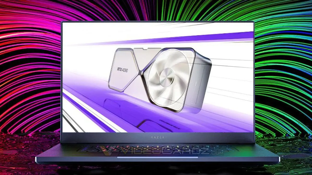 RTX 4090 لپ تاپ 2.7 درصد از RTX 3090 Ti نسخه دسکتاپ سریع تر است