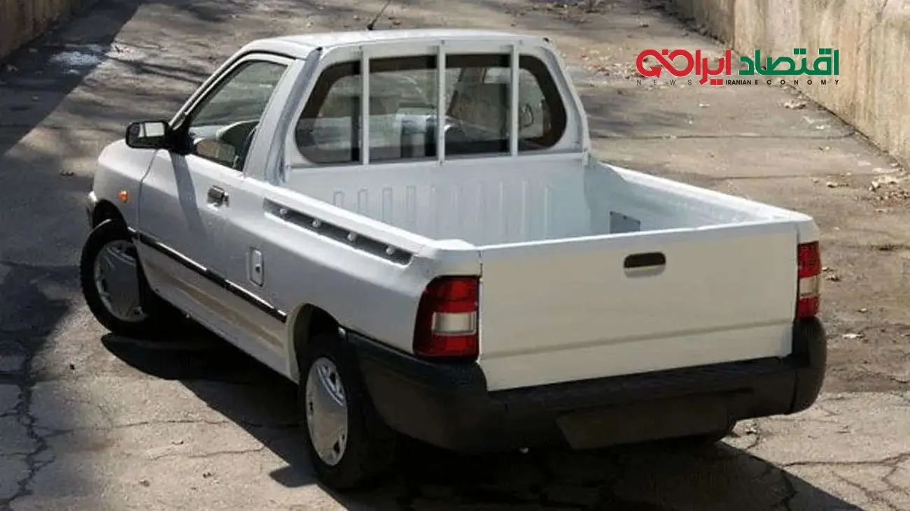 پراید وانت فول آپشن سایپا/ معرفی شاهکار جدید با سنسور نور