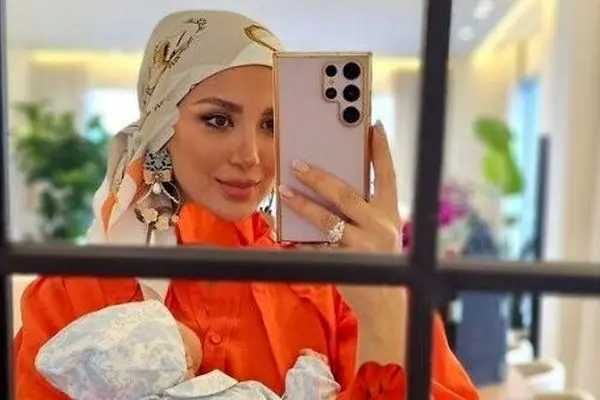 مدل گهواره ننی فوق‌العاده شیک نوزاد؛ انتخاب مینا مختاری و بهرام رادان