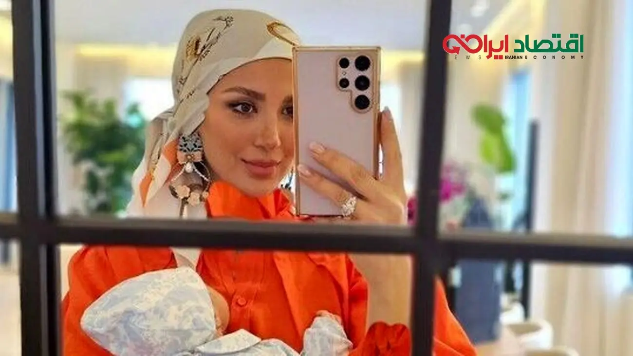 مدل گهواره ننی فوق‌العاده شیک نوزاد؛ انتخاب مینا مختاری و بهرام رادان