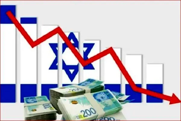 ارزش پول صهیونیستها کاهش یافت