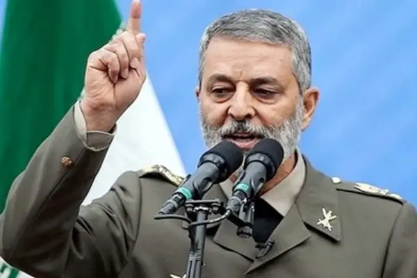 سرلشکر موسوی: شما آمریکایی‌ها از سیلی انتقام در امان نخواهید بود + فیلم
