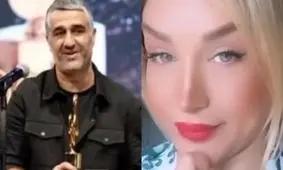 عکس فوق زننده خواهر پژمان جمشیدی در کانادا / مامک با شلوارک در آغوش یک مرد !