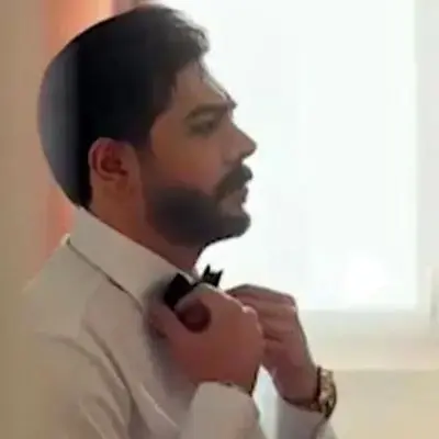 عکس سهیل قاصدی با چهره متفاوت پس از عقد با بازیگر معروف، مریم مومن