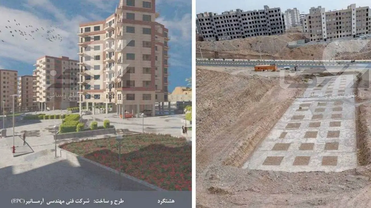 اینجا قبرستان نیست مسکن ملی هشتگرد است / گزارش از وضعیت اسفناک مسکن ملی هشتگرد / بیش از 2 هزار خانوار سرگردانند! + عکس