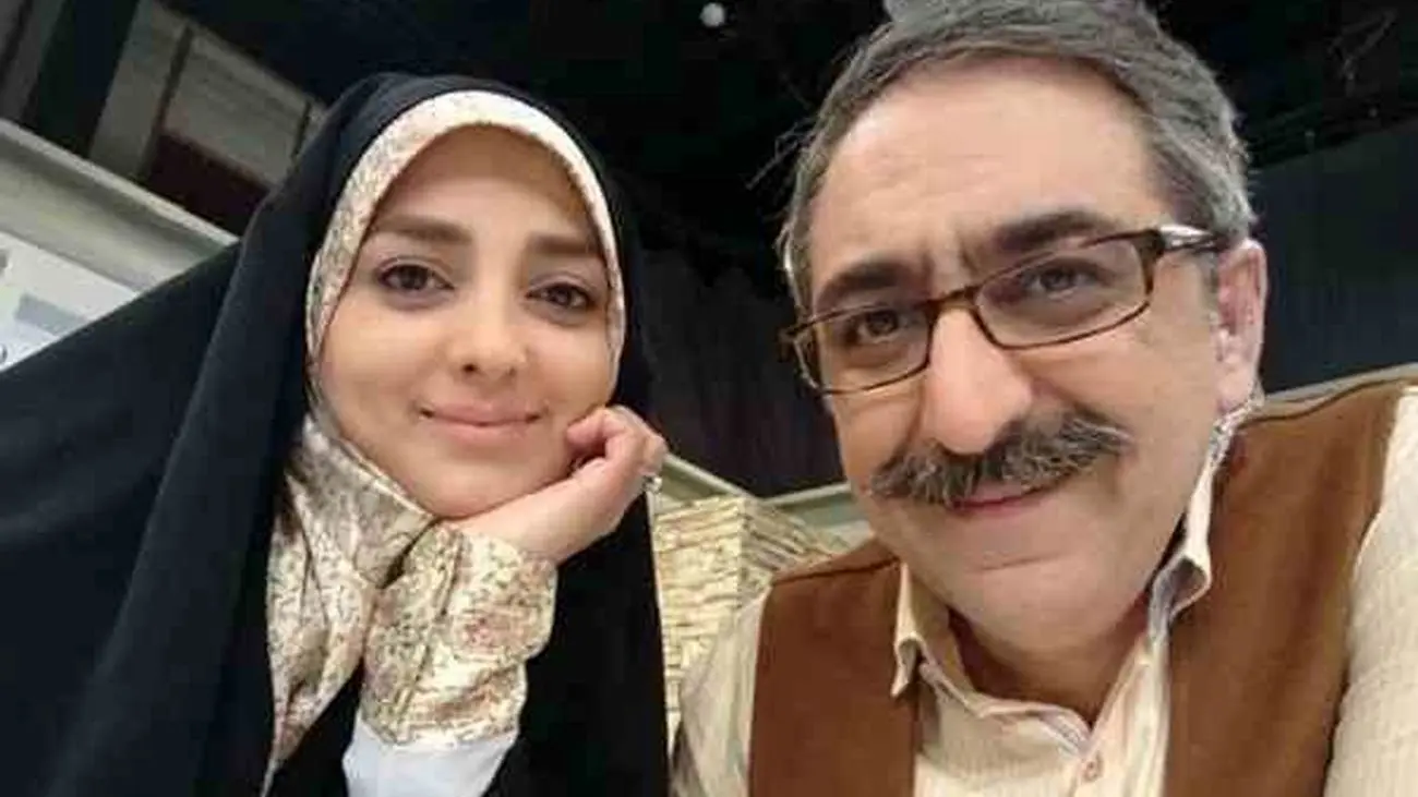 شوخی زشت ستاره سادات قطبی با شوهر سن بالایش / واقعا زننده !