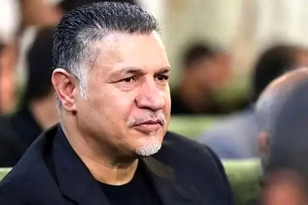 عکس دیده نشده از علی دایی و نورا خانم دخترش  در حرم امام رضا (ع)