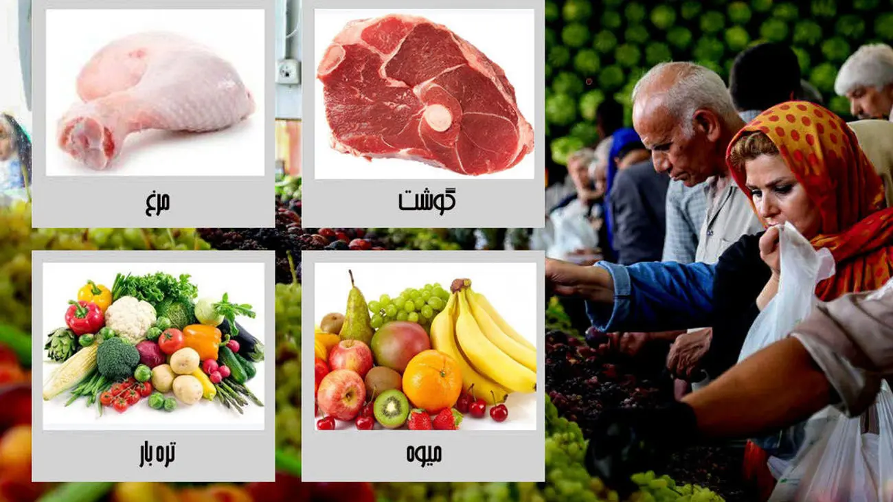 قیمت مواد غذایی در بازار اسفند ماه 1401 + جدول