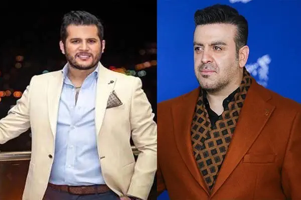  شوخی جالب بهرنگ علوی و سیاوش خیرابی با لباس المپیک ایران + عکس