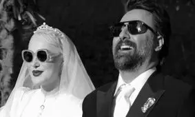 عکس‌های باورنکردنی از آلبوم تولد آرام جعفری، عروس تازه سینما