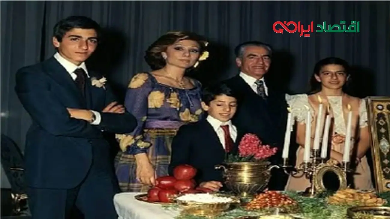 عکس ندیده از سفره هفتسین فرح پهلوی پس از مرگ شاه