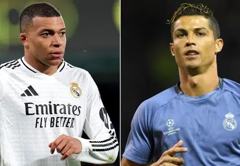 بررسی عملکرد امباپه و رونالدو پس از ۷۰ بازی در رئال مادرید +عکس