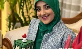 هدیه عاشقانه ستاره سادات قطبی برای شوهرش؛ سینی چایی جذاب و مجلسی!