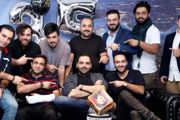 تصاویری از جشن تولد لاکچری احسان علیخانی با حضور سوپراستارها!