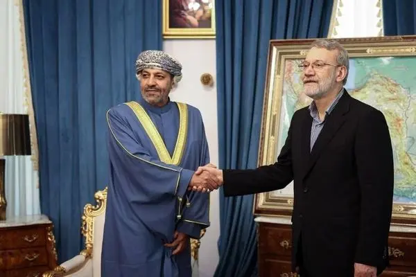 وزیر کشور عمان با لاریجانی دیدار کرد