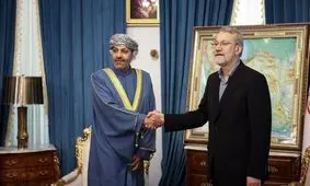 وزیر کشور عمان با لاریجانی دیدار کرد