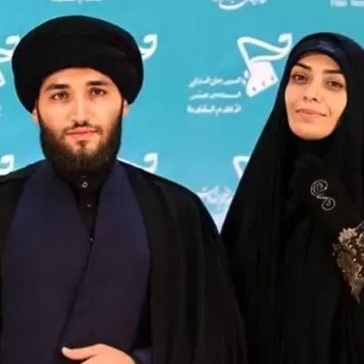 رونمایی جنجالی از عکس عاشقانه الهام چرخنده و همسر روحانی‌اش بدون لباس روحانیت!