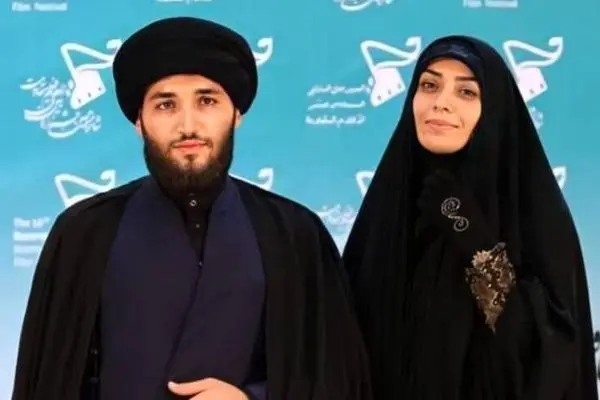 رونمایی جنجالی از عکس عاشقانه الهام چرخنده و همسر روحانی‌اش بدون لباس روحانیت!