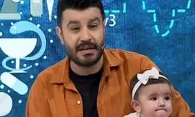 غافلگیری عجیب مجری معروف با نمایش دخترش در پخش زنده!