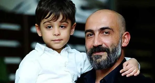 عکس هادی حجازی فر و پسرش هامون ، پسر هادی حجازی فر