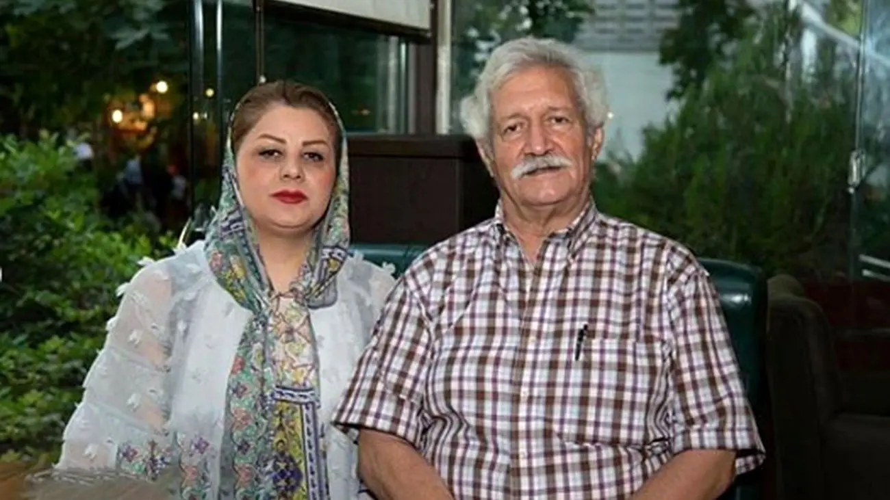  اولین عکس از زن فوق جوان و زیبای آتش تقی پور / خیلی کم سن و سال تر از شوهرش !