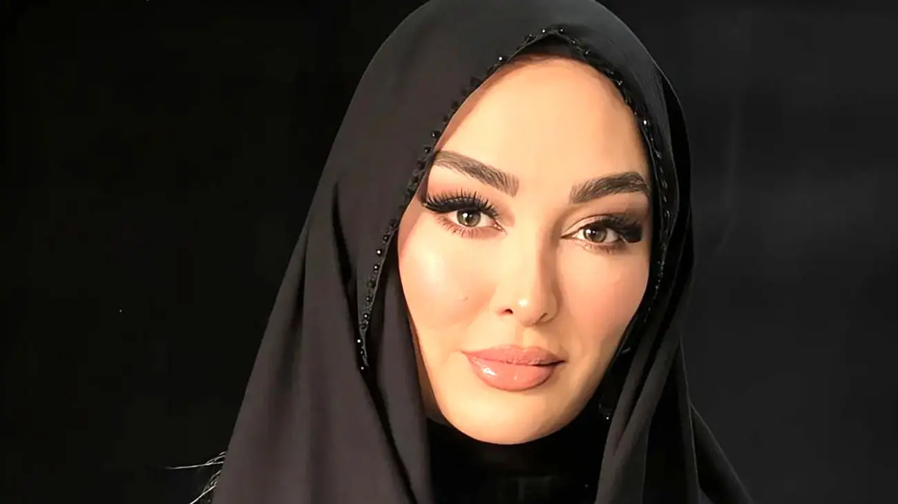 عکس خیلی متفاوت از پوشش خاص الهام حمیدی در مراسم تشییع جنازه / ببینید نمی شناسید !