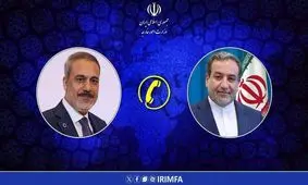 تاکید وزرای امور خارجه ایران و ترکیه بر ضرورت اقدام عاجل جهت توقف جنایات رژیم اسرائیل در غزه و منطقه