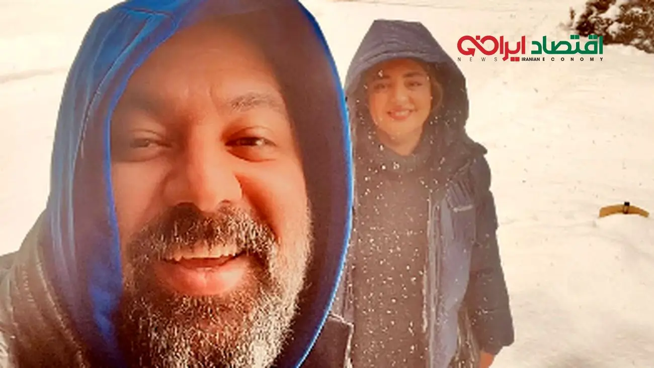لحظات خاص نرگس محمدی و علی اوجی در جشن تولدی جنجالی + عکسهای کمتر دیدهشده