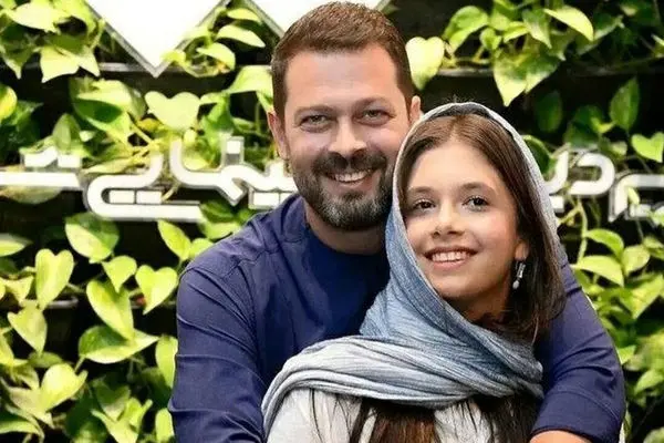 جدیدترین عکس از نفس بازغی و پژمان بازغی در گذر زمان / چشم رنگی و زیبا مثل پدرش !
