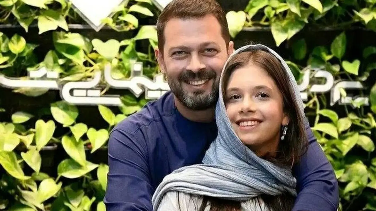 جدیدترین عکس از نفس بازغی و پژمان بازغی در گذر زمان / چشم رنگی و زیبا مثل پدرش !