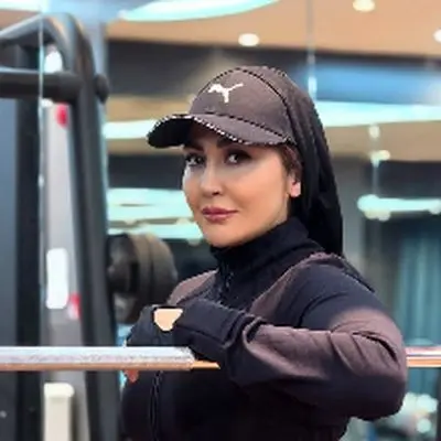 پست انگیزشی جنجالی مریم معصومی با استایل تنیس!