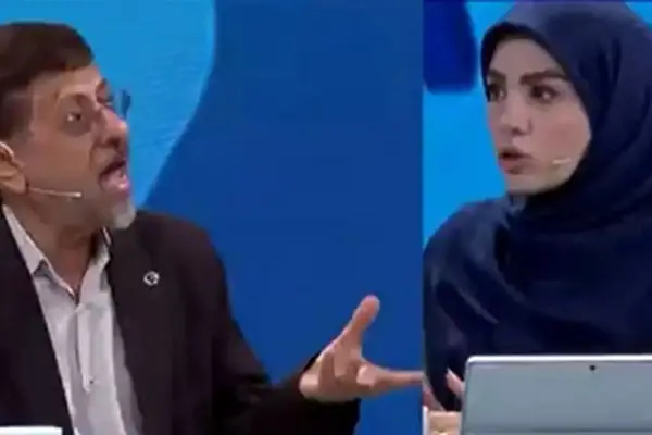 برنامه زنده به جنجال کشیده شد؛ مشاجره مبینا نصیری بر سر چای ماچا!+فیلم