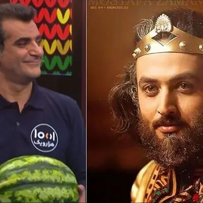 ورود یوزارسیف به برنامه 1001 و جذابیت شاه حسینی که جناب‌خان را مات کرد! + ویدئو