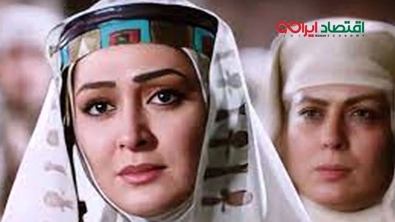 استایل مجلسی مجلل الهام حمیدی، بازیگر نقش آسنات در یوسف پیامبر