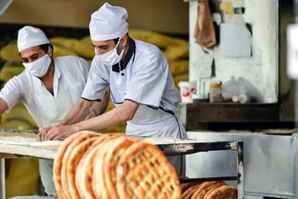 خلاقیت خنده دار شاطر ایرانی در پختن نان تمساحی+عکس شوکه کننده