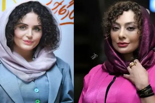استایل فرفری جنجالی الناز شاکردوست و یکتا ناصر در اکران همه را شوکه کرد! + عکس ها