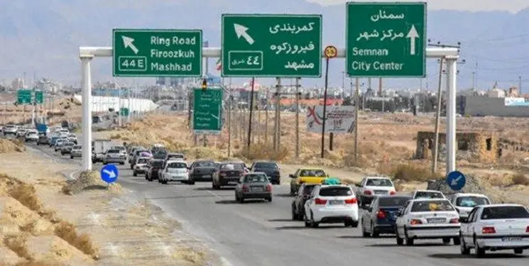دلیل مسدود شدن جاده تهران- مشهد