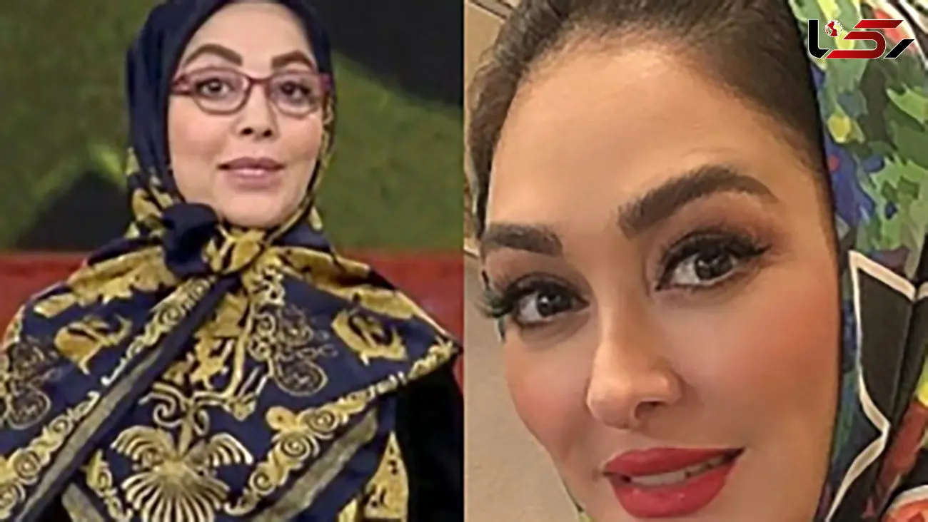 ژیلا صادقی در برنامه زنده الهام حمیدی را نابود کرد!
