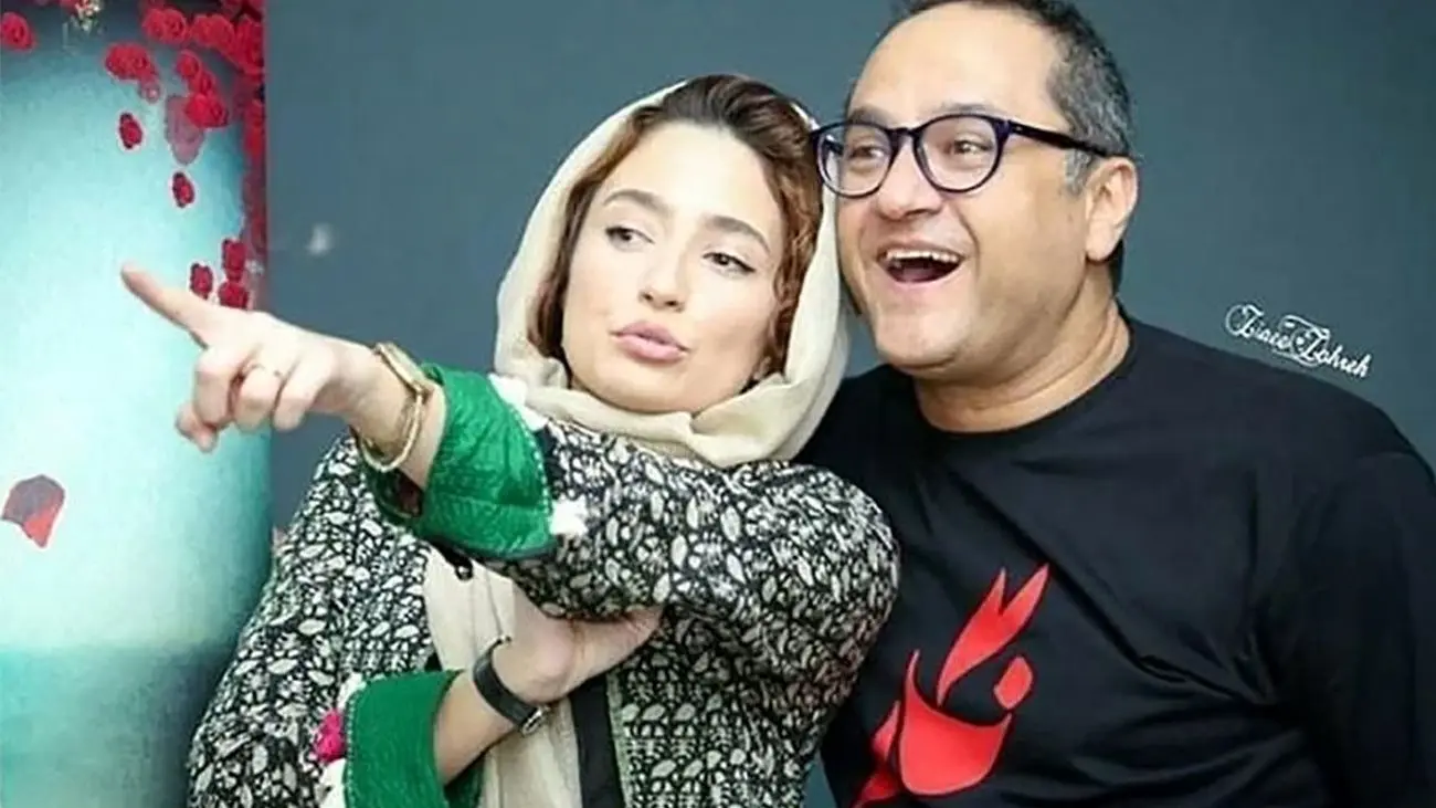 فیلم جنجالی از غیرتی شدن رامبد جوان برای نگار جواهریان در تلویزیون