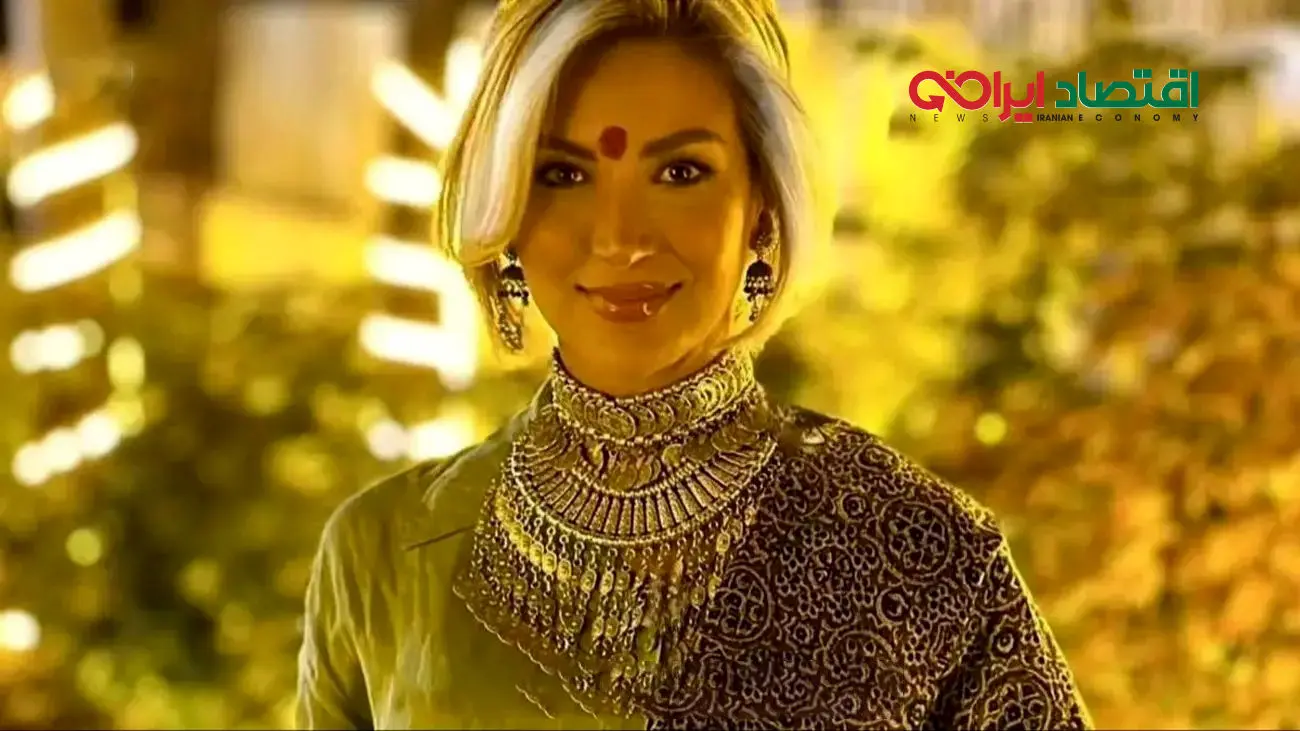 استایل جنجالی مینا مختاری همسر بهرام رادان؛ زیبا‌تر از آیشواریا رای!