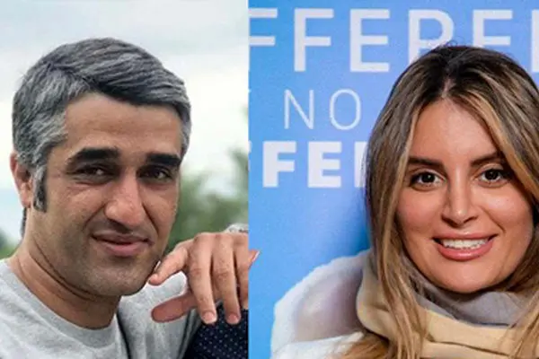  استایل های فوق جذاب از نامزد مخفی پژمان جمشیدی در خارج / نگار مدل و خوش هیکل !